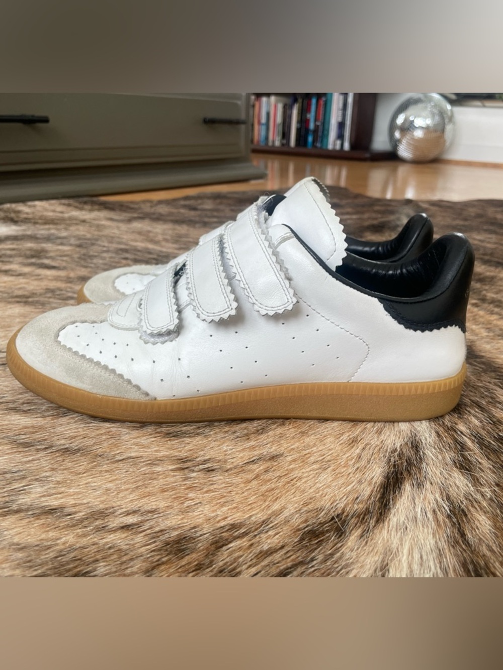 Isabel Marant Beth Sneakers White FR40 US 8.5 - 9 - Picture 2 of 6